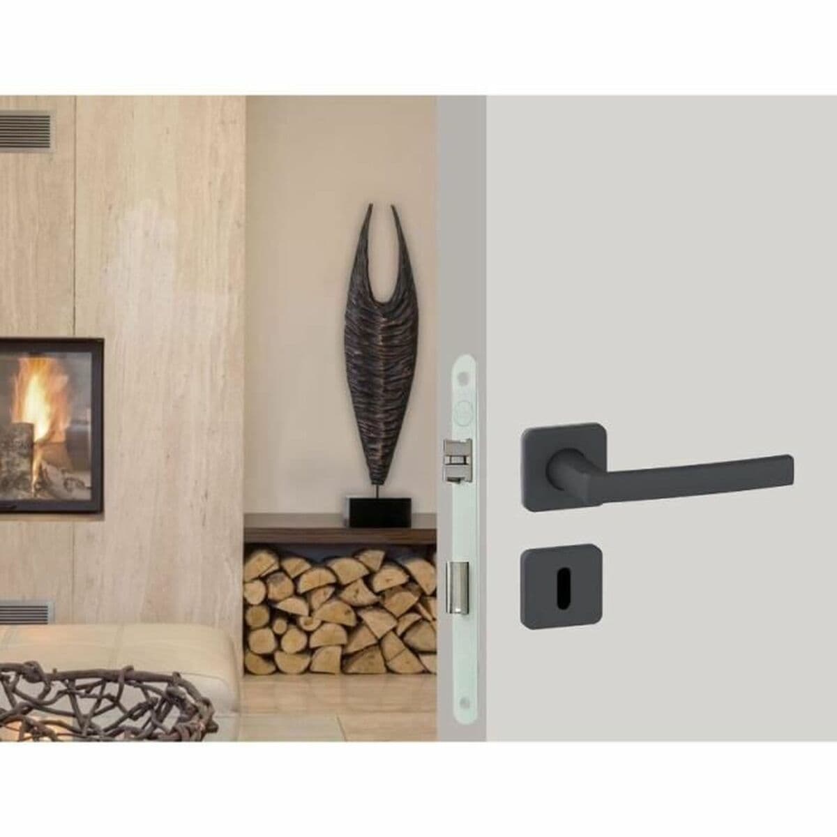 Cerradura de embutir Yale 6,2 x 2 x 23 cm Acero - Image 3