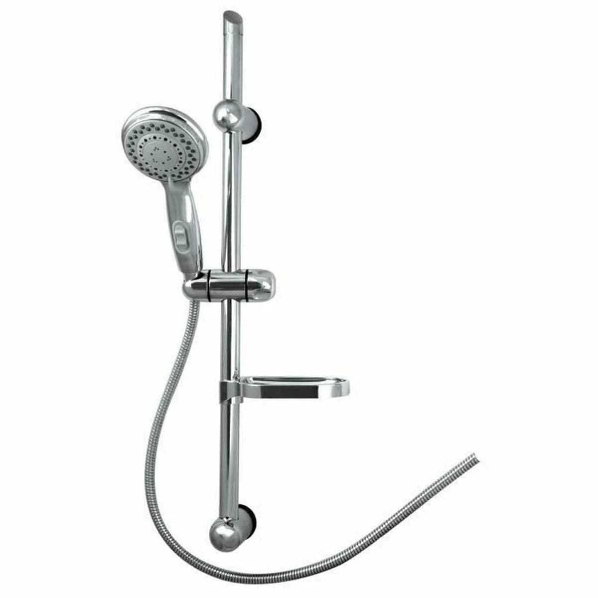 Dusche Säule Rousseau Grau Chrome Metall
