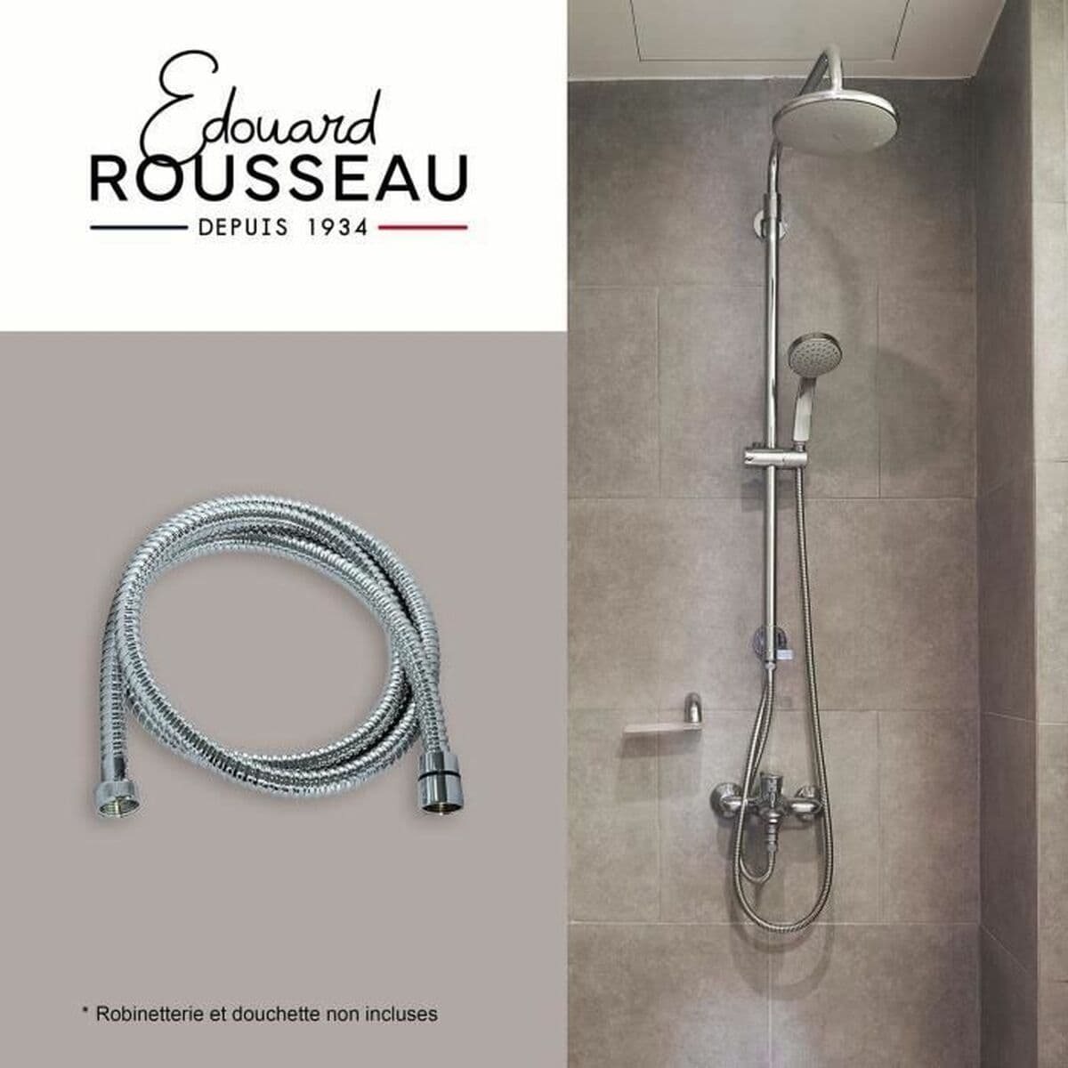 Shower Hose Edouard Rousseau 1,5 m - Image 2