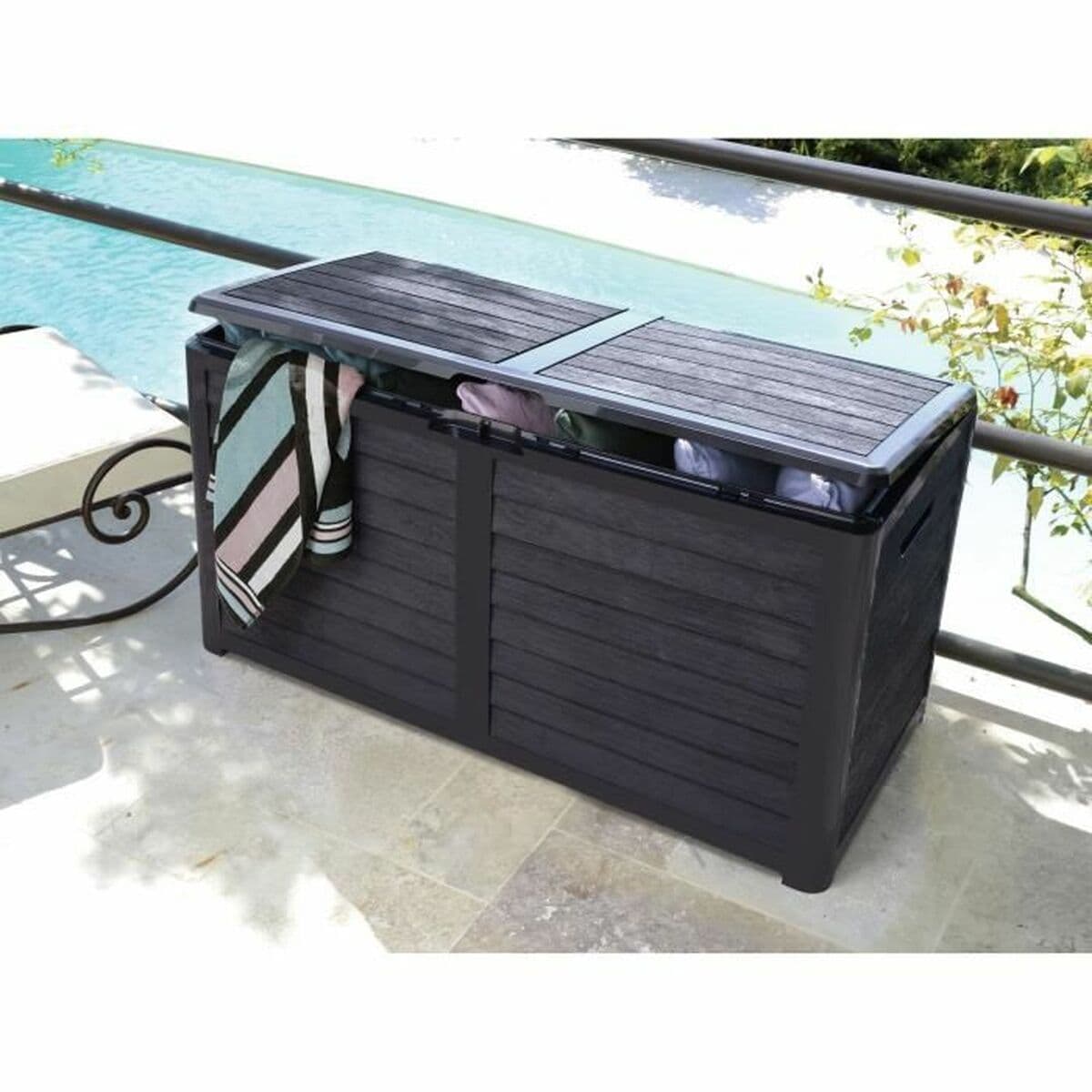 Arcón EDA Gris oscuro Plástico - Image 3