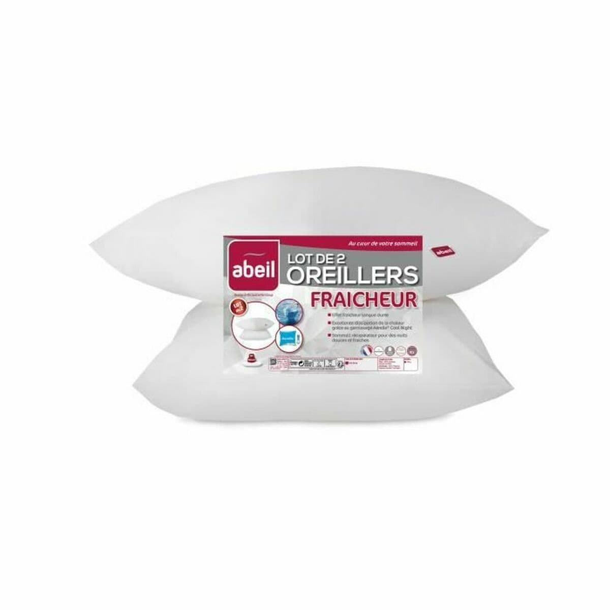 Jastuk Abeil Bijela 60 x 60 cm (2 kom.)