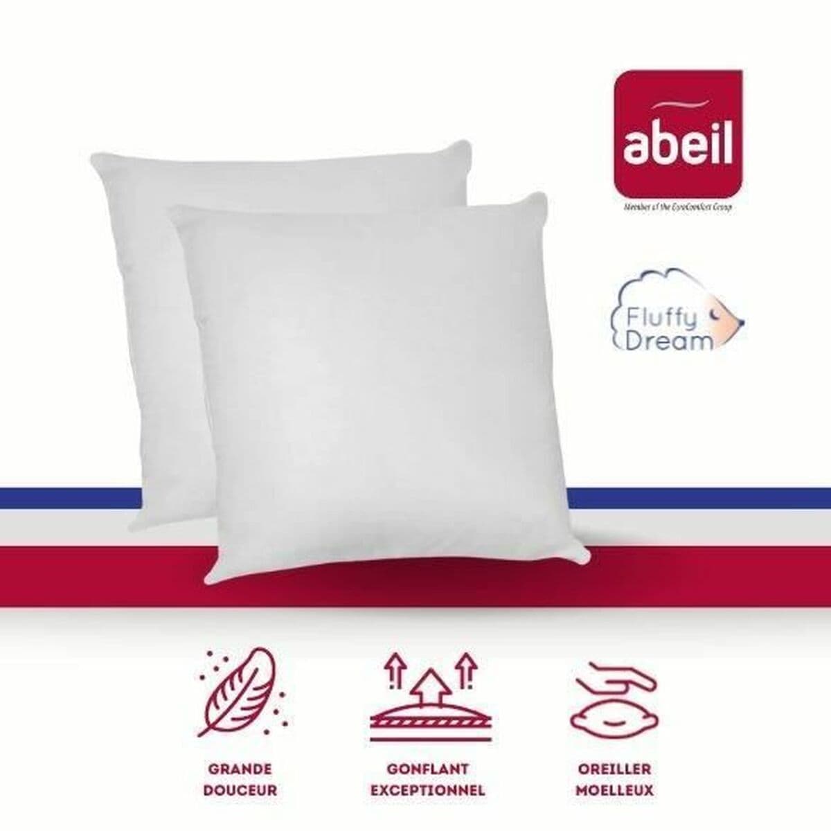 Pillow Abeil FluffyDream 60 x 60 cm 2 Units - Image 2