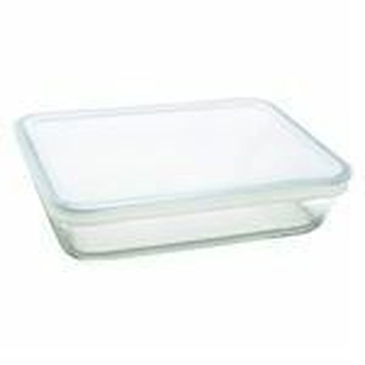 Bricka med lock Pyrex 244P000/5013 Vit Polyuretan 4 L