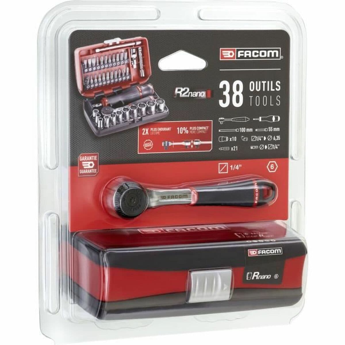 Schraubenschlüssel und Bit-Set Facom R2NANO - Image 3