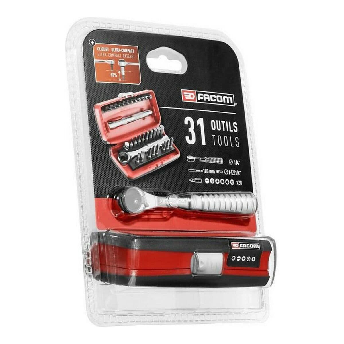 Werkzeugsatz Facom Ratschenschlüssel Spitzenset - Image 6