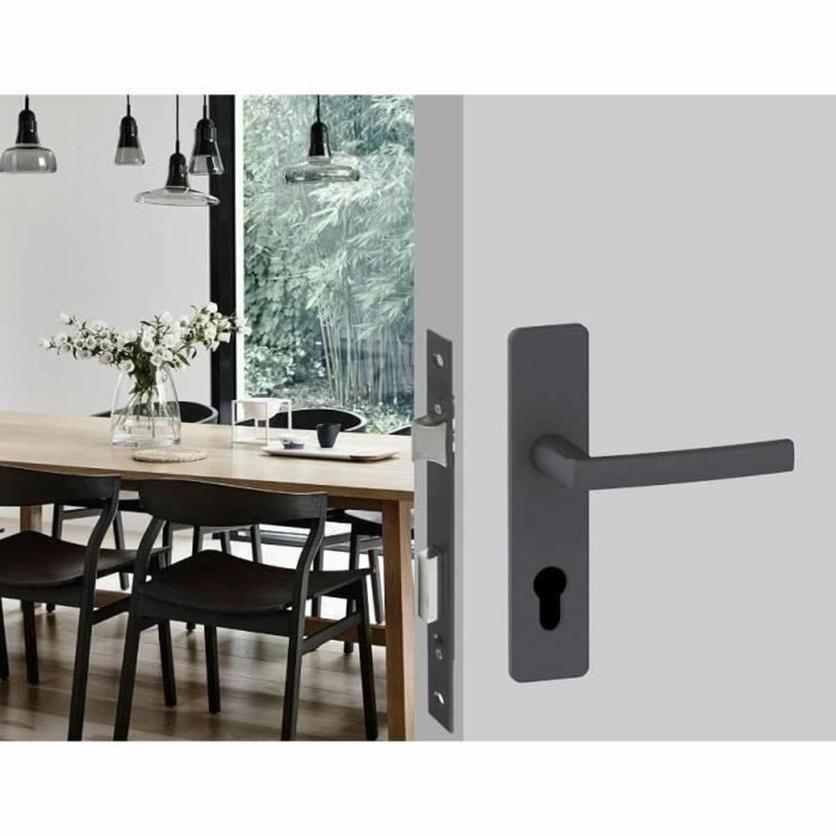 Cerradura de embutir Yale 7,7 x 2 x 23 cm Acero - Image 2