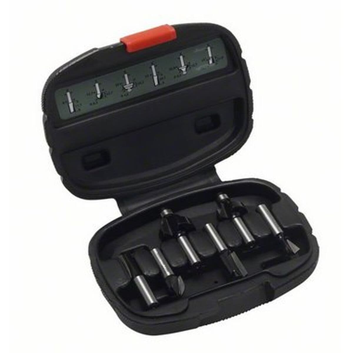 Multipurpose router bit set BOSCH 8 mm 6 Pieces - Image 4