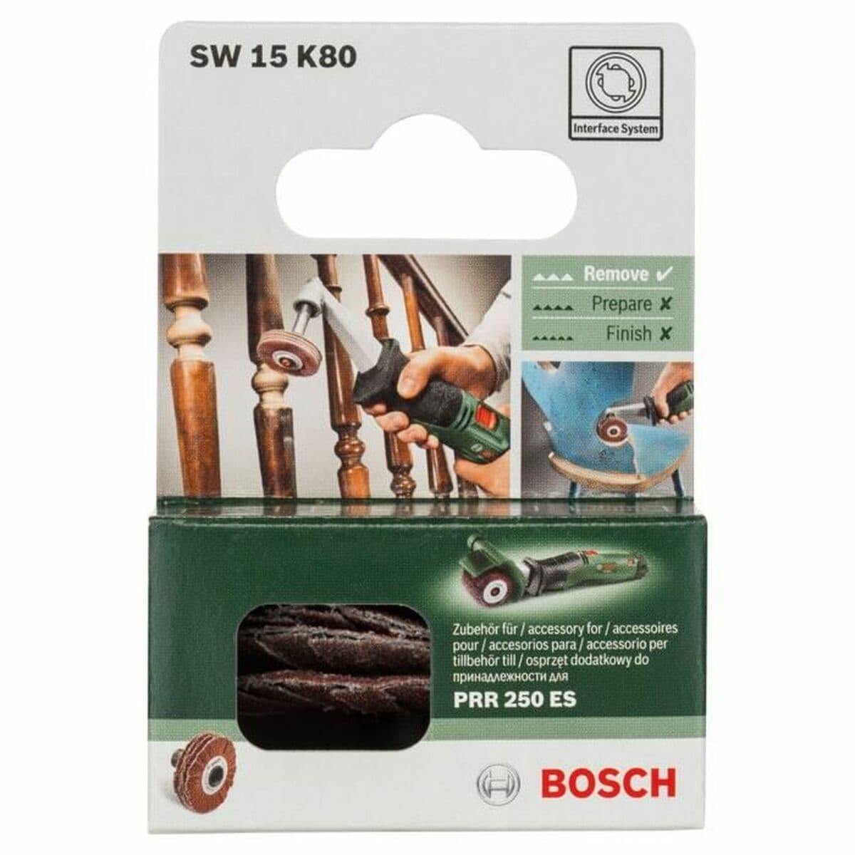 Scheuerbürste BOSCH SW 15 K80 Zylinder - Image 2