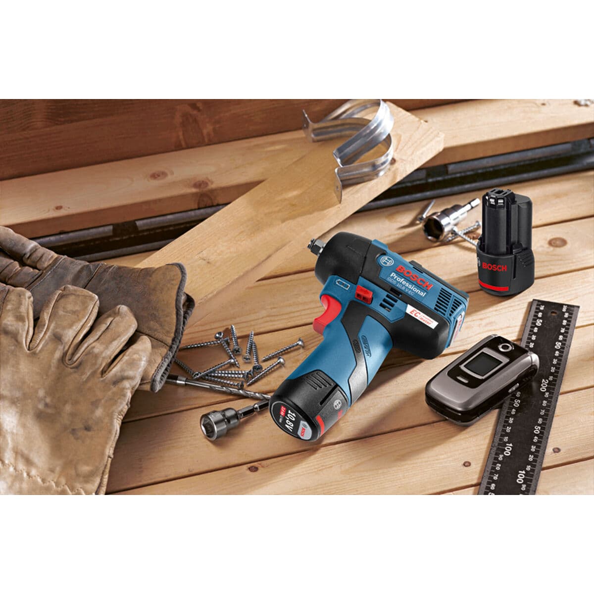 Ütvefúró BOSCH Professional GDS 12V-115 2600 rpm 12 V - Image 4