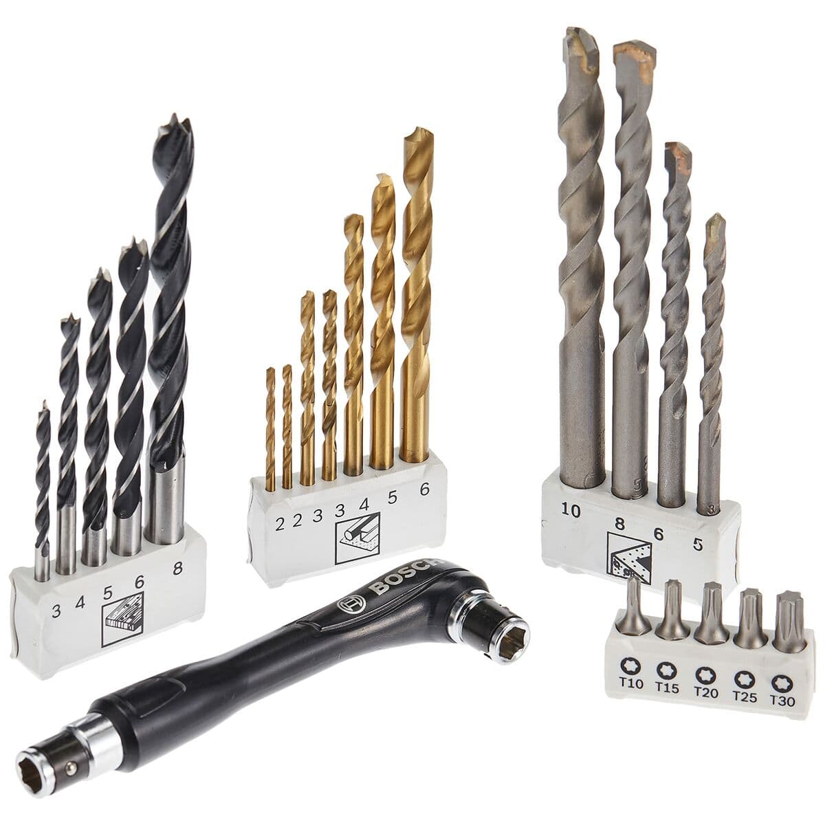 Drill bits and tits set BOSCH 49 Daudzums - Image 2