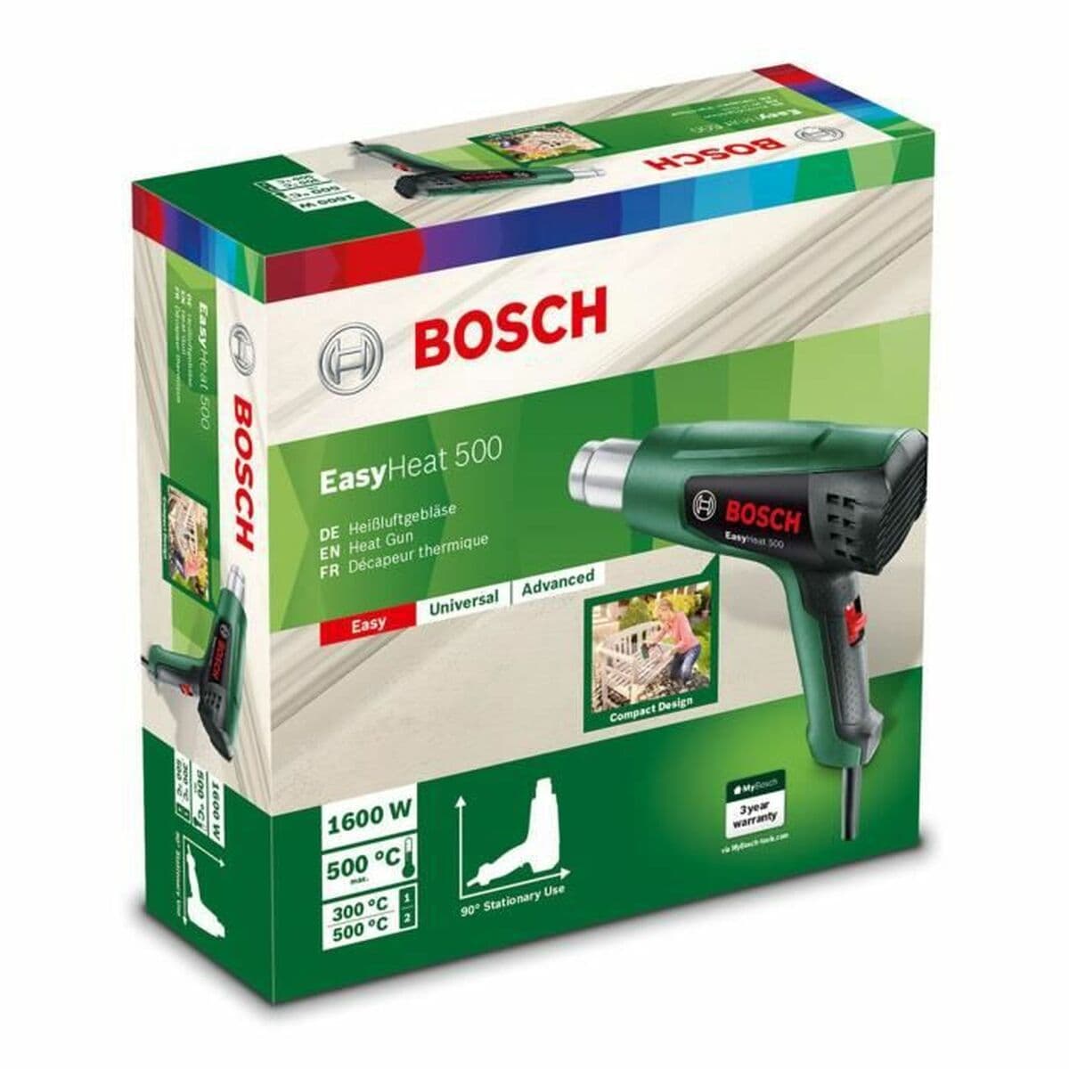 Hot air gun BOSCH Easyheat 500 1600 W 300 / 500 ºC - Image 3
