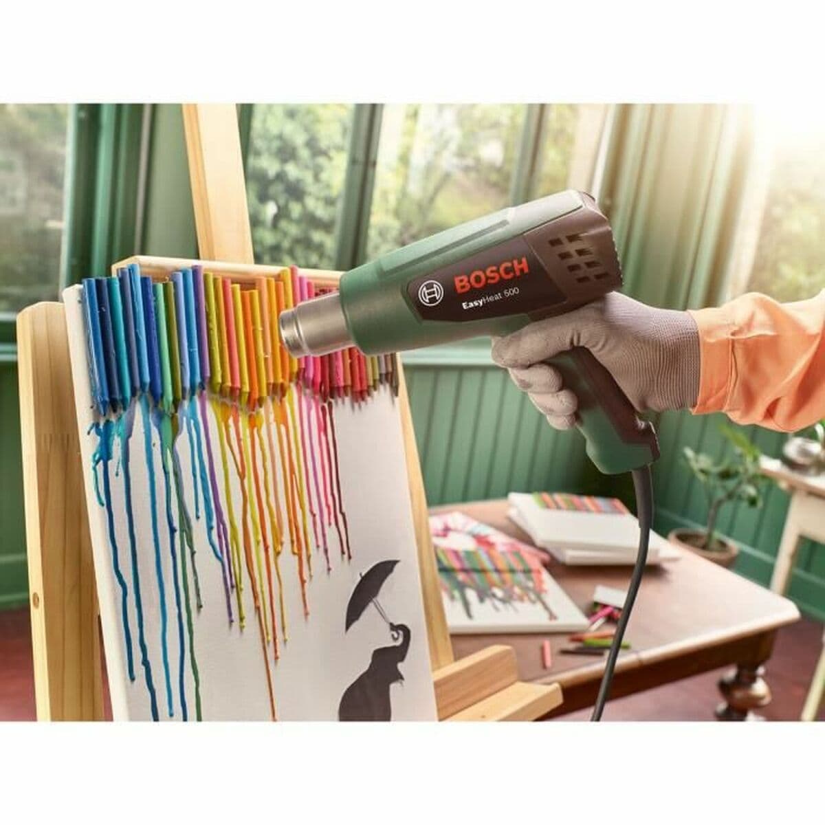 Hot air gun BOSCH Easyheat 500 1600 W 300 / 500 ºC - Image 7
