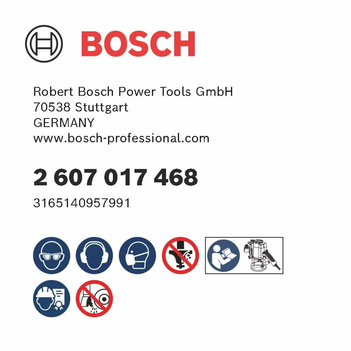 Mehrzweck-Fräser-Set BOSCH 6 mm 6 Stücke - Image 12
