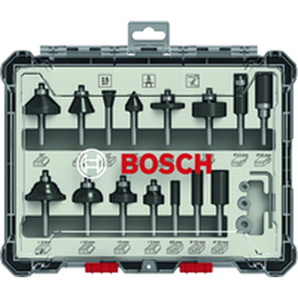 Spolset BOSCH 2607017471 Metall 15 Delar - Image 4