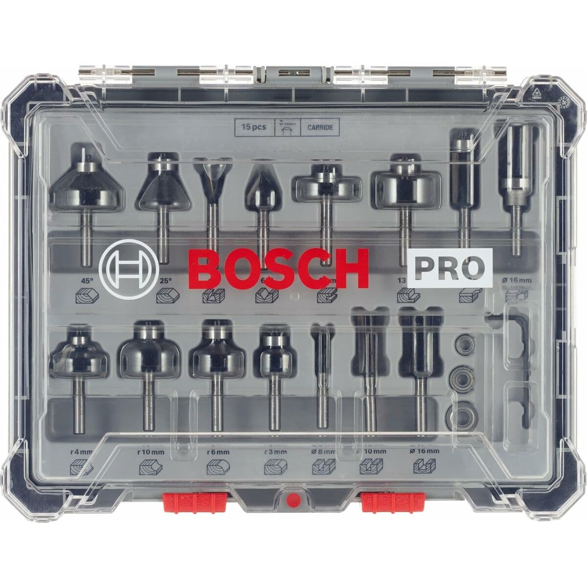 Spolset BOSCH 2607017471 Metall 15 Delar - Image 6