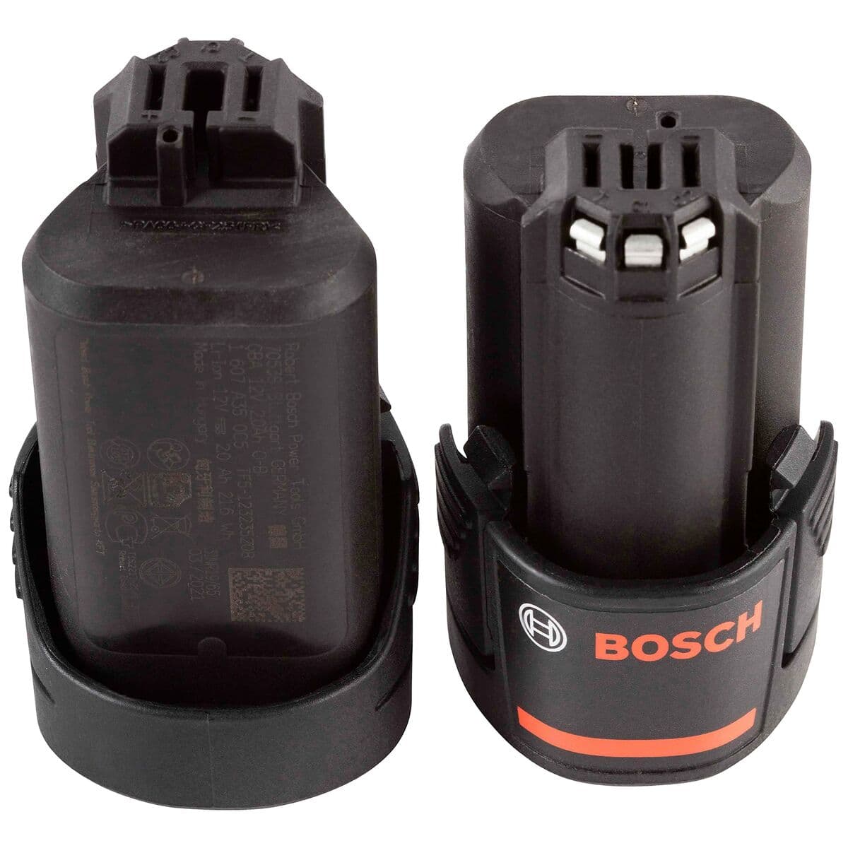 Ladesett og oppladbare batterier BOSCH 1600A019R8 12 V - Image 2