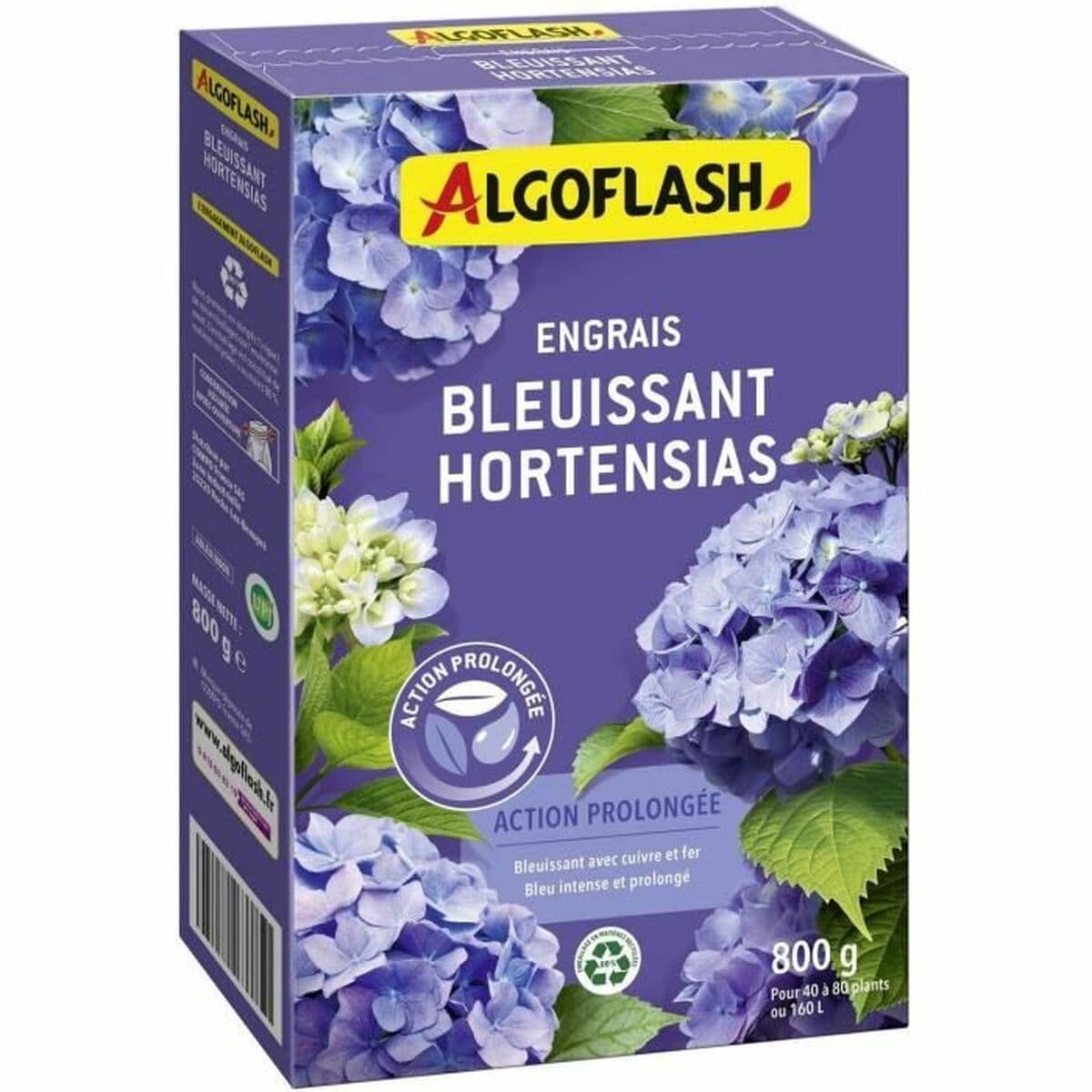Biljno gnojivo Algoflash ABLEUI800N Hortenzija 800 g