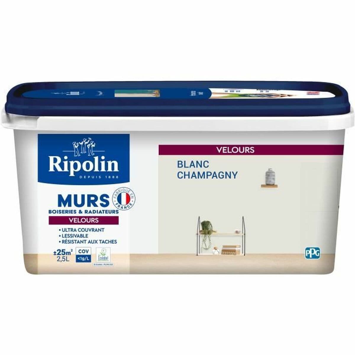 Acryl-Gemälde Ripolin Weiß Acryl 250 ml