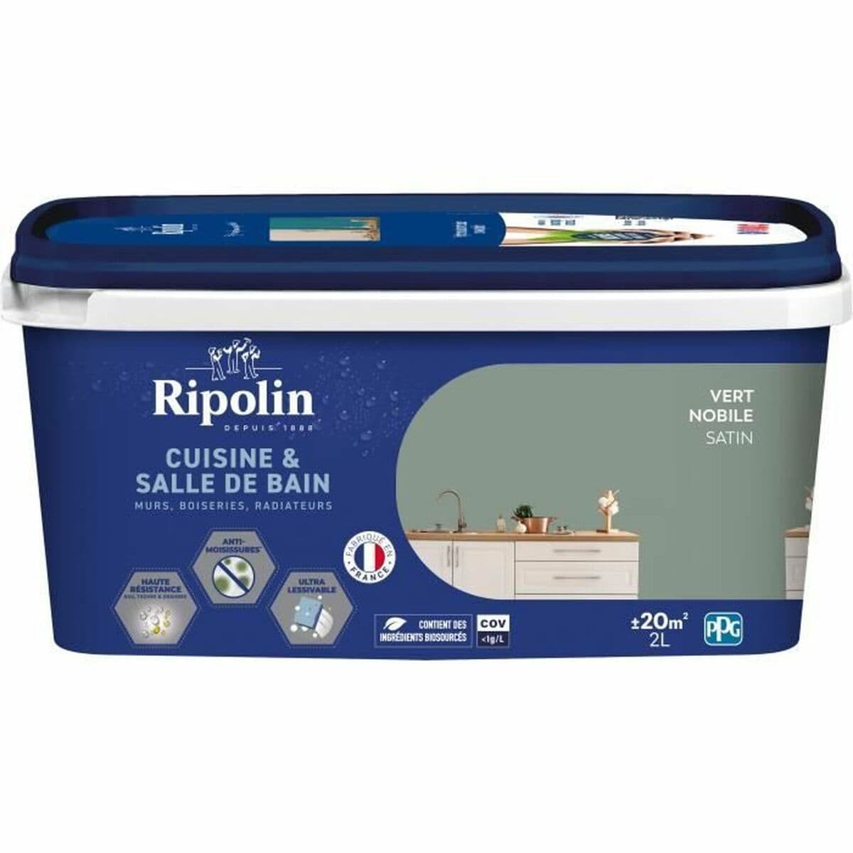 Grundfärg Ripolin Vert Satinfinish 2 L