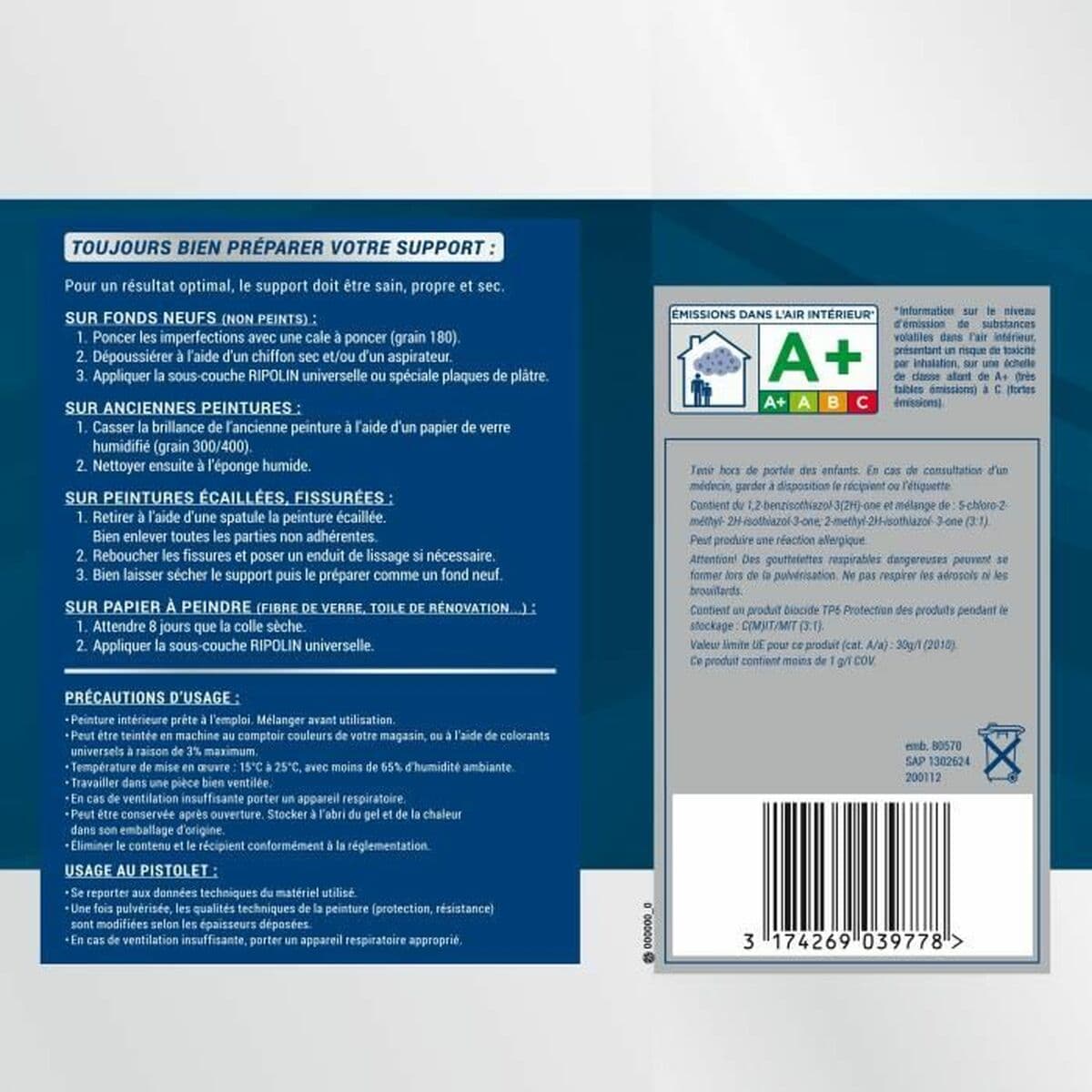 Primer Paint Ripolin White Matt 10 L - Image 6