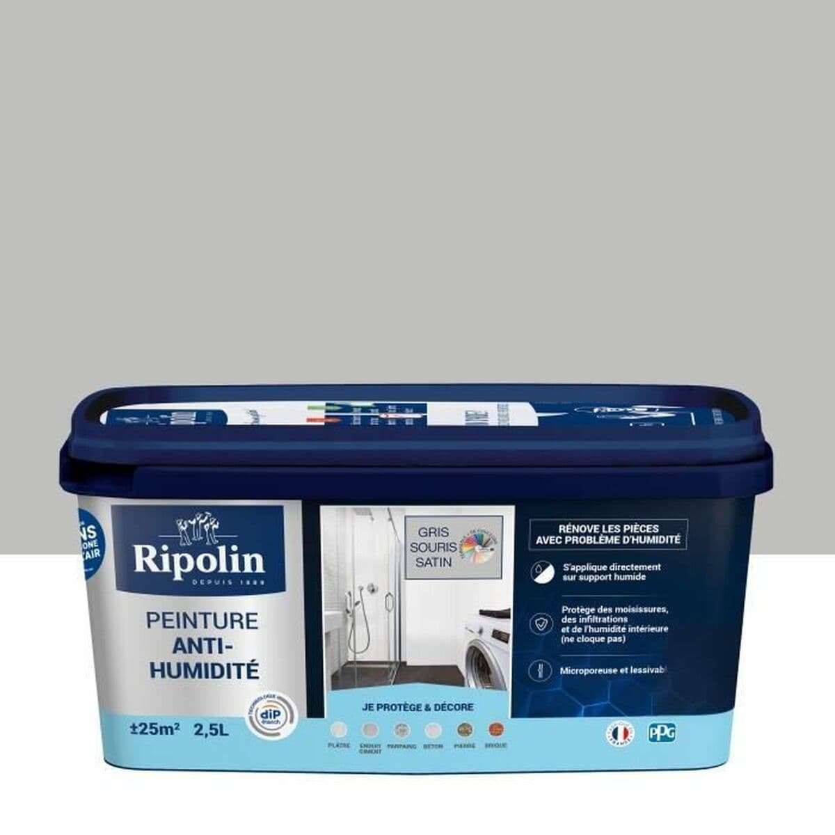Kruntvärv Ripolin Hall Satineeritud 2,5 L - Image 2