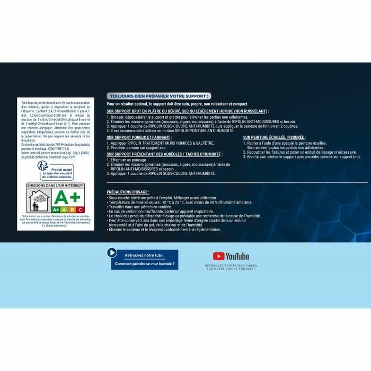 Gruntinis Dažai Ripolin Balta Parafinas 2,5 L - Image 4