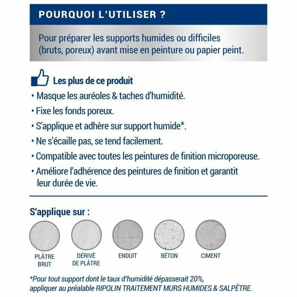 Gruntinis Dažai Ripolin Balta Parafinas 2,5 L - Image 5