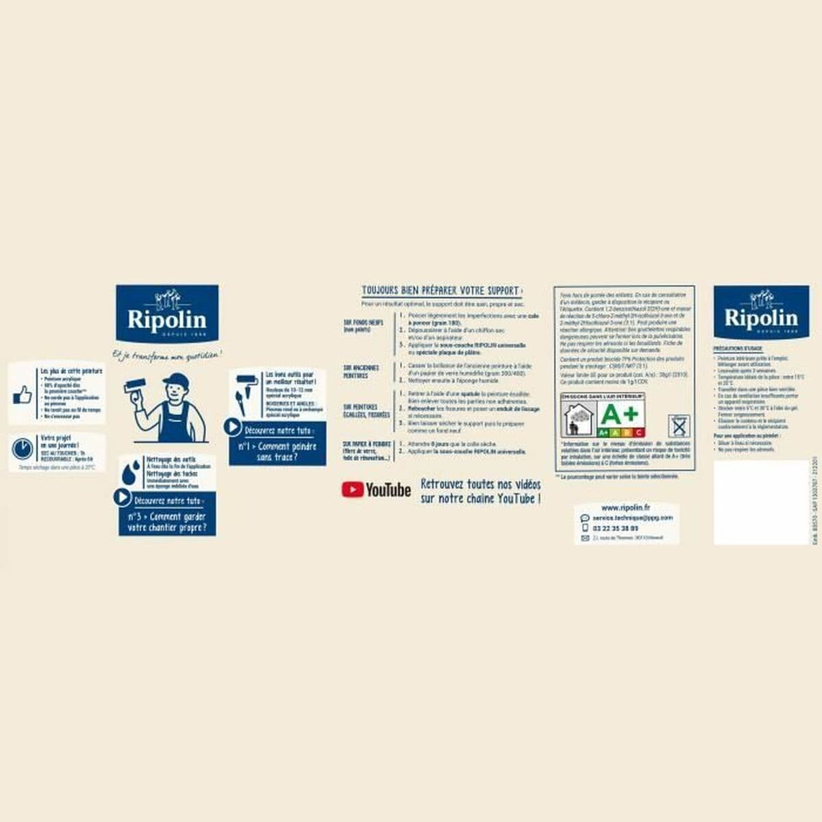 Boja Ripolin Bijela 2,5 L - Image 5