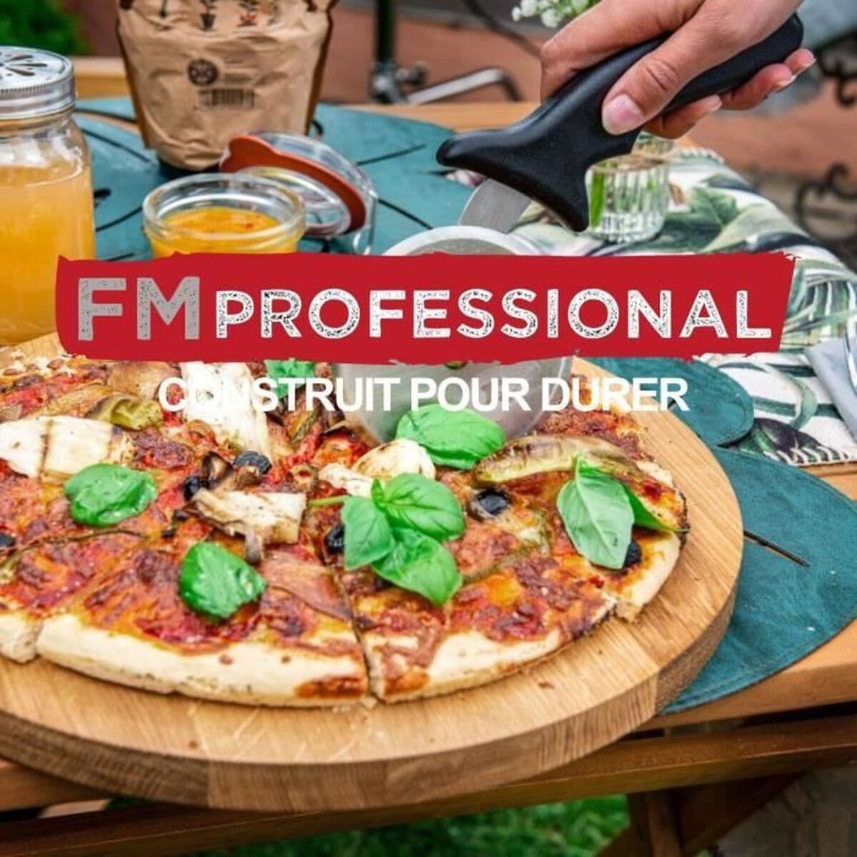 Virtuvės rinkinys FM Professional Nerūdijantis plienas Pizza 2 Dalys - Image 4
