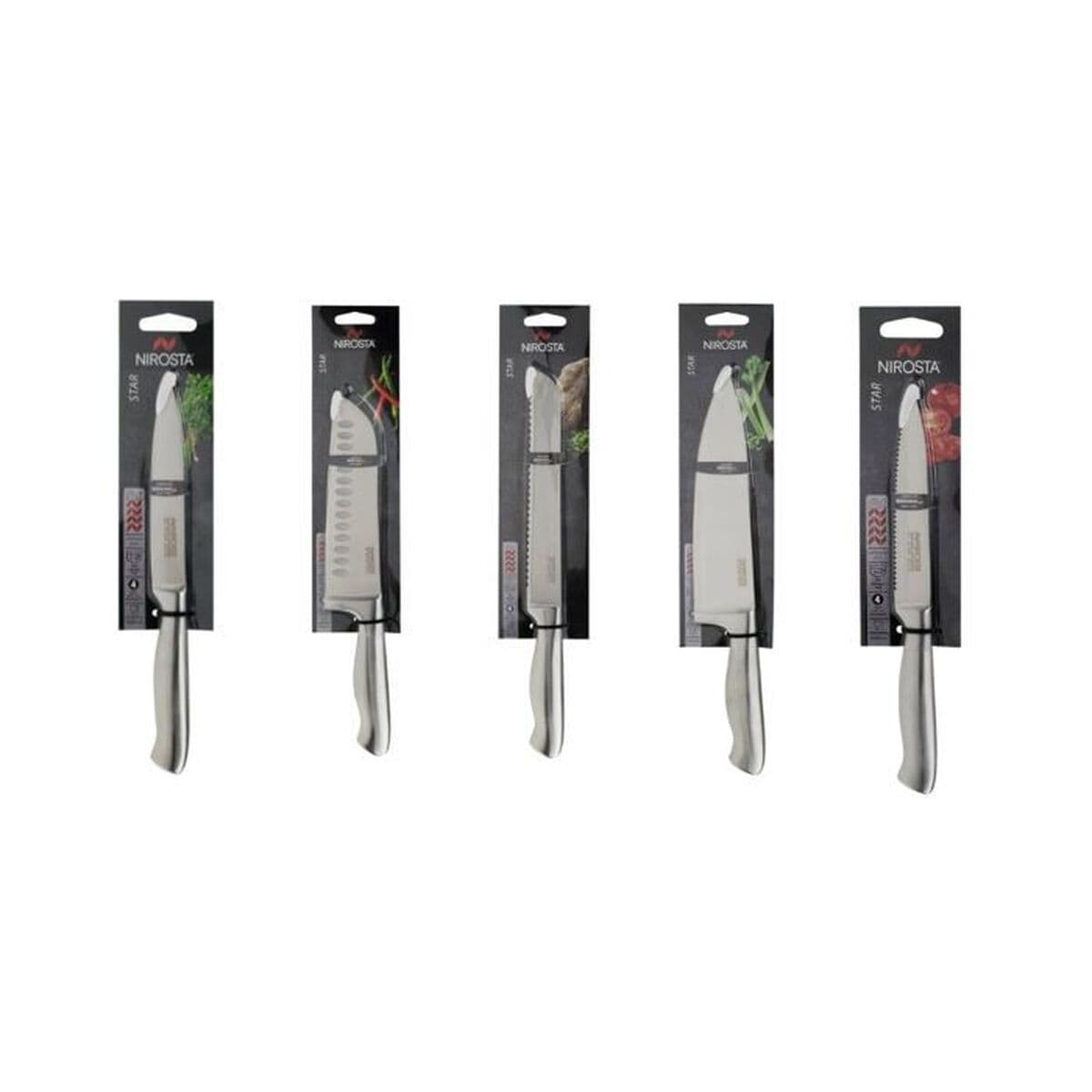 Peilių rinkinys Nirosta Plienas Nerūdijantis plienas - Image 5