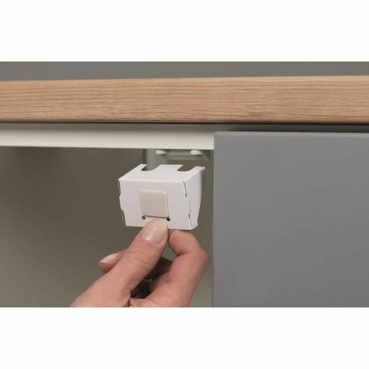 Blocco di sicurezza Safety 1st Bianco Nero 13 x 4 x 8 cm - Image 5