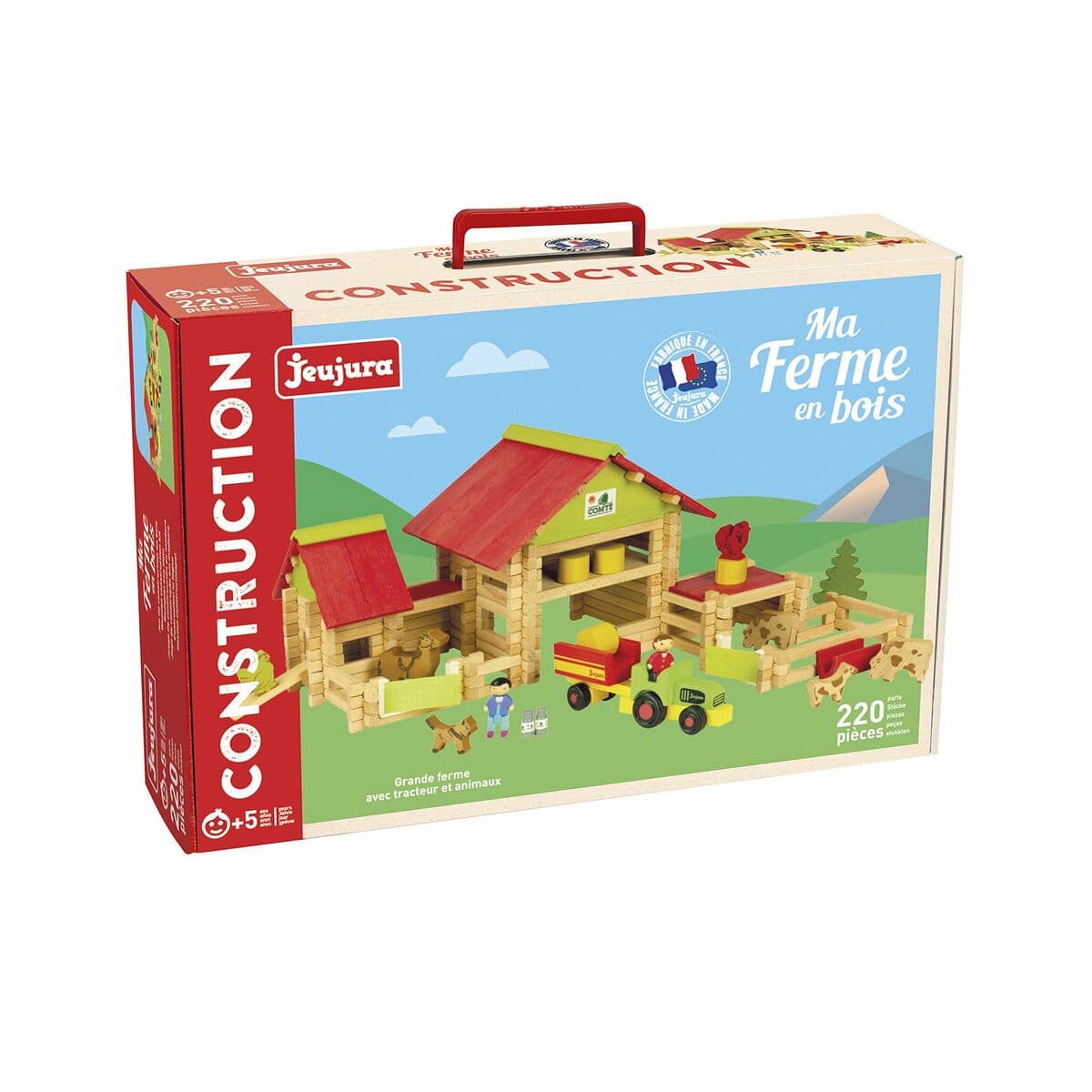 Playset Jeujura Large farm 220 Stücke - Image 4