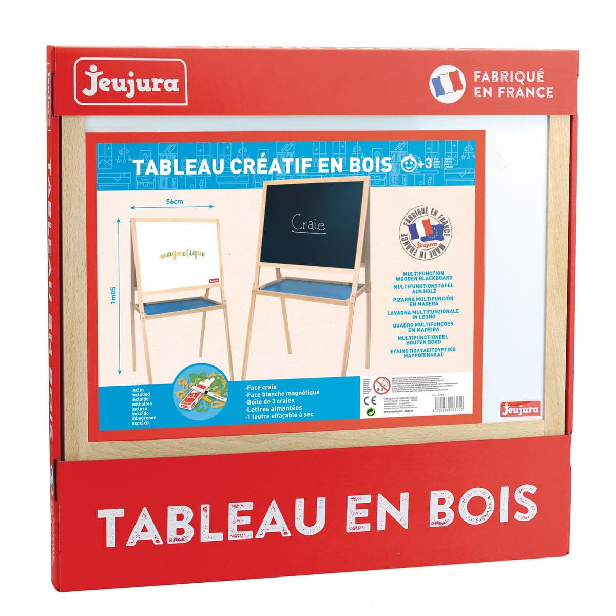 Doppelseitige Tafel Jeujura Wooden Painting Plattenspeicher - Image 2