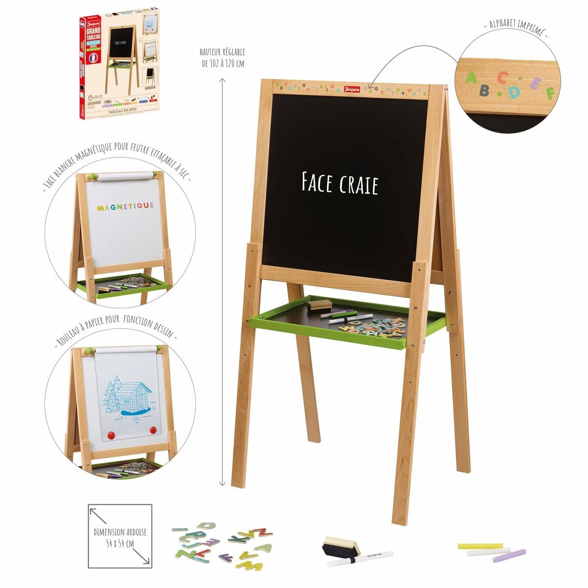 Pizarra de Doble Cara Jeujura - Image 8