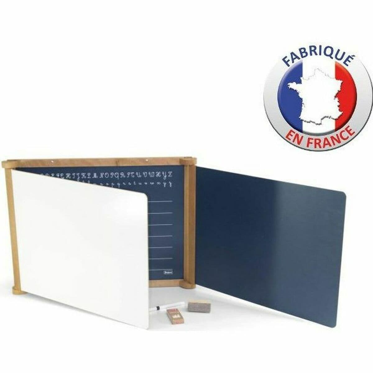 Pizarra de Doble Cara Jeujura Wooden Triptych - Image 4