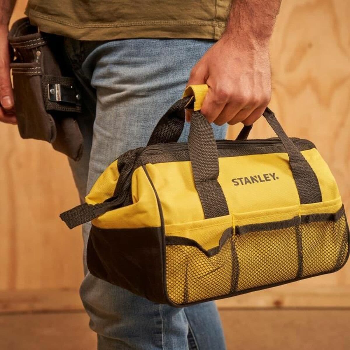 Werkzeugtasche Stanley STMT0-74101 Gelb Schwarz Metall 33 x 20 x 18 cm 38 Stücke - Image 2