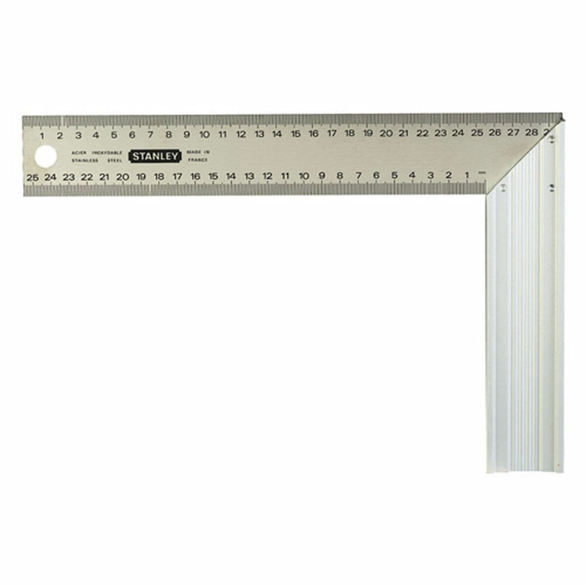 Vinkelfeste Stanley 1-45-687 Grå Stål 40 x 1 x 20 cm