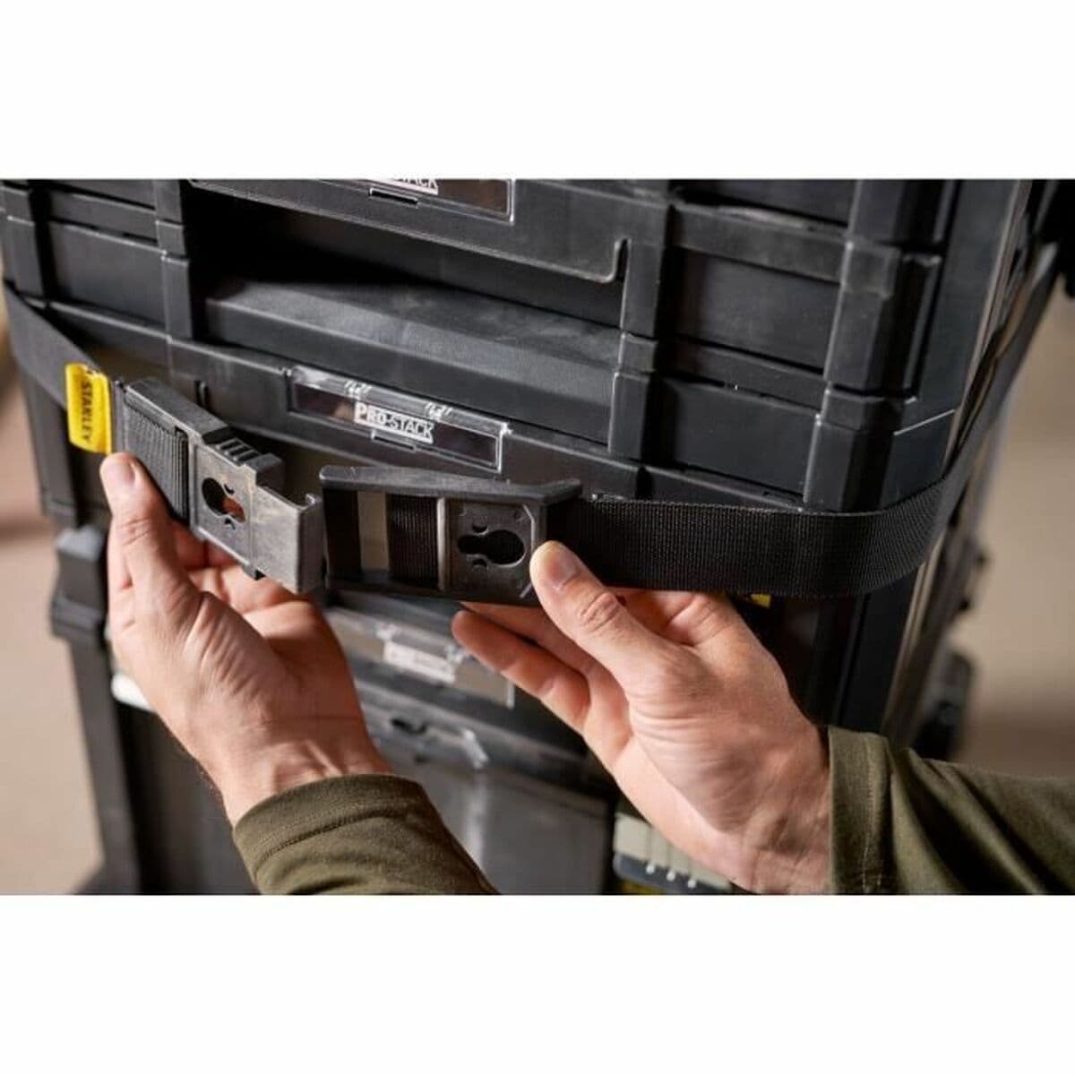 Įrankių krepšelis Stanley Juoda Aliuminis - Image 8