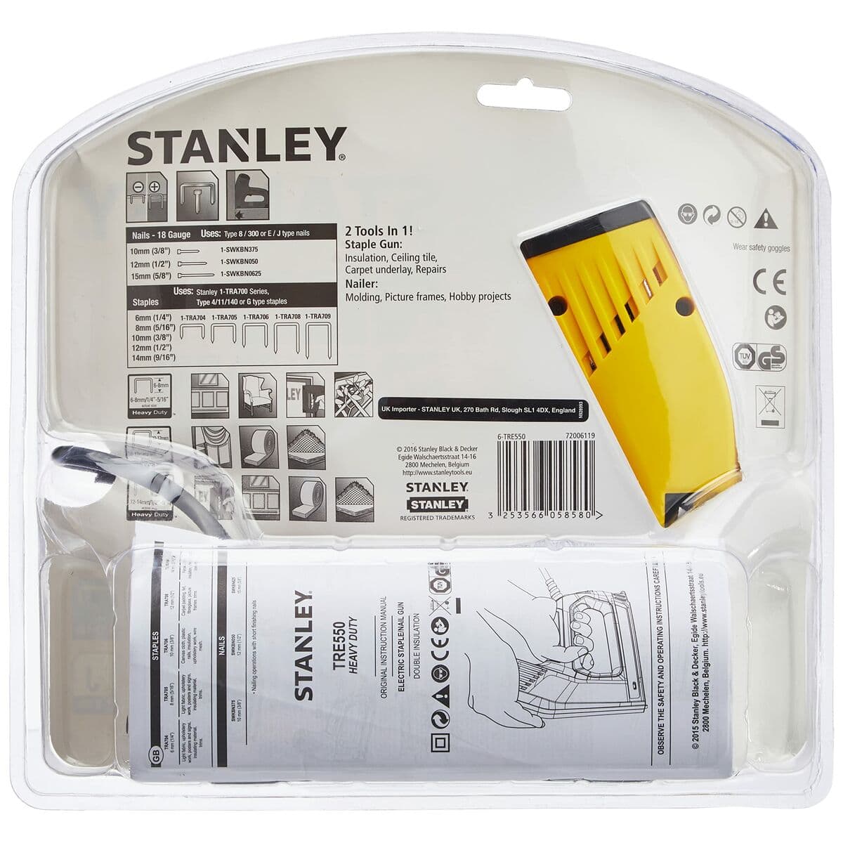 Professional Stapler Stanley 6-TRE550 - Image 6