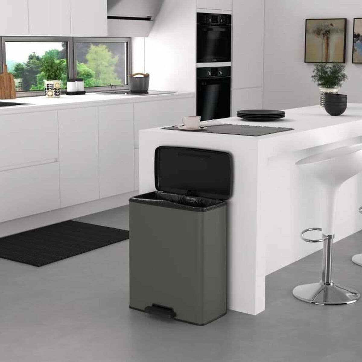 Cubo de basura Curver Gris - Image 3
