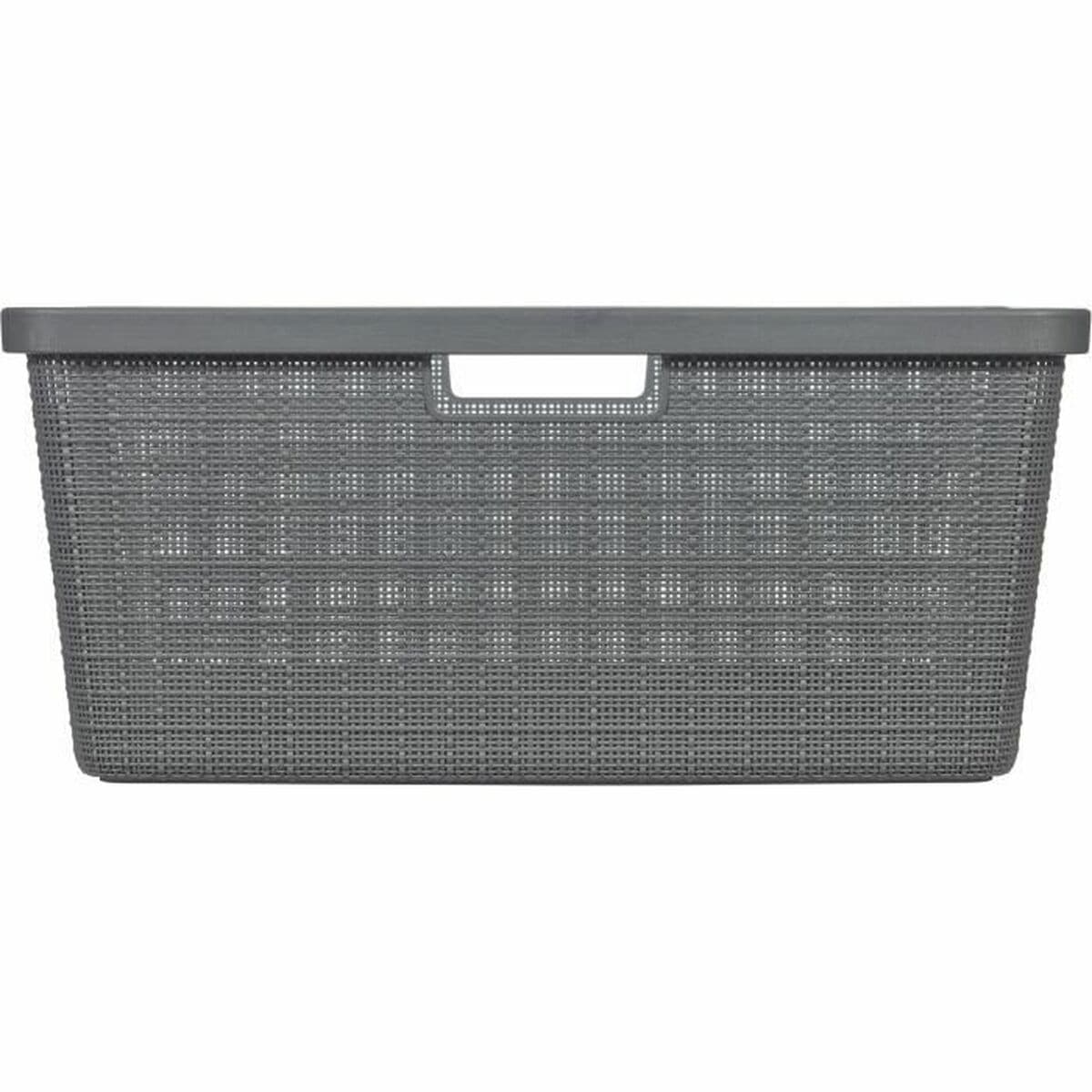 Veelzijdige mand Curver Donker grijs Jute Plastic - Image 4