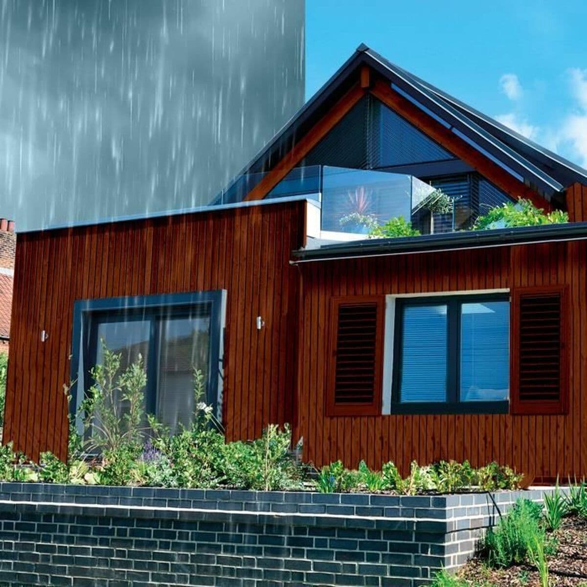 Pohjamaali Bondex Ruskea Satiiniviimeistely 2,5 L - Image 3