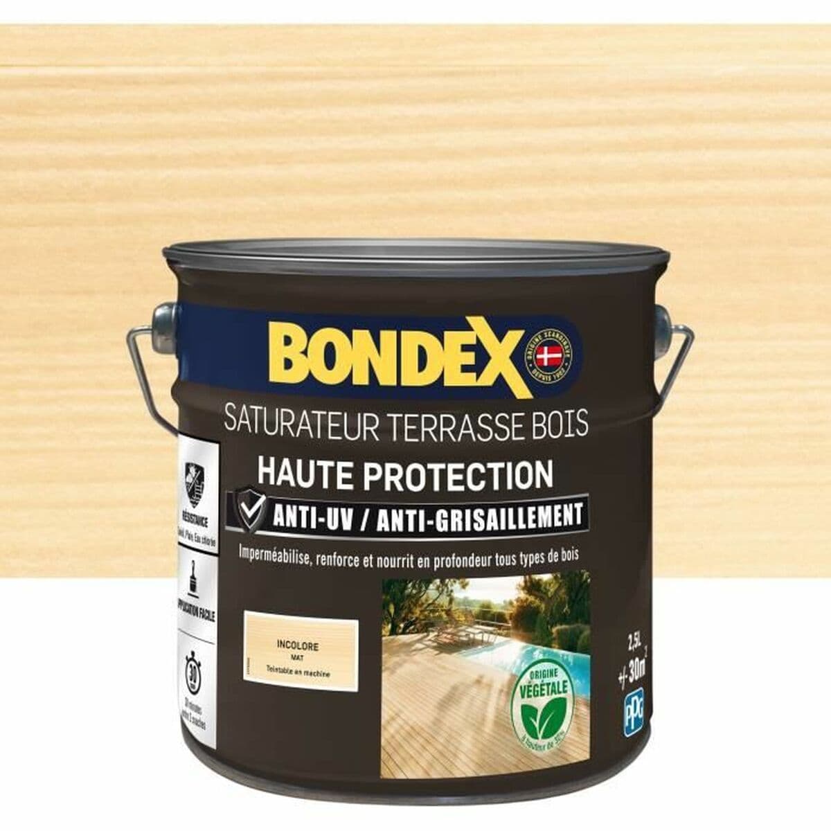 Ytskydd Bondex Mattfihish Ofärgad 2,5 L - Image 2