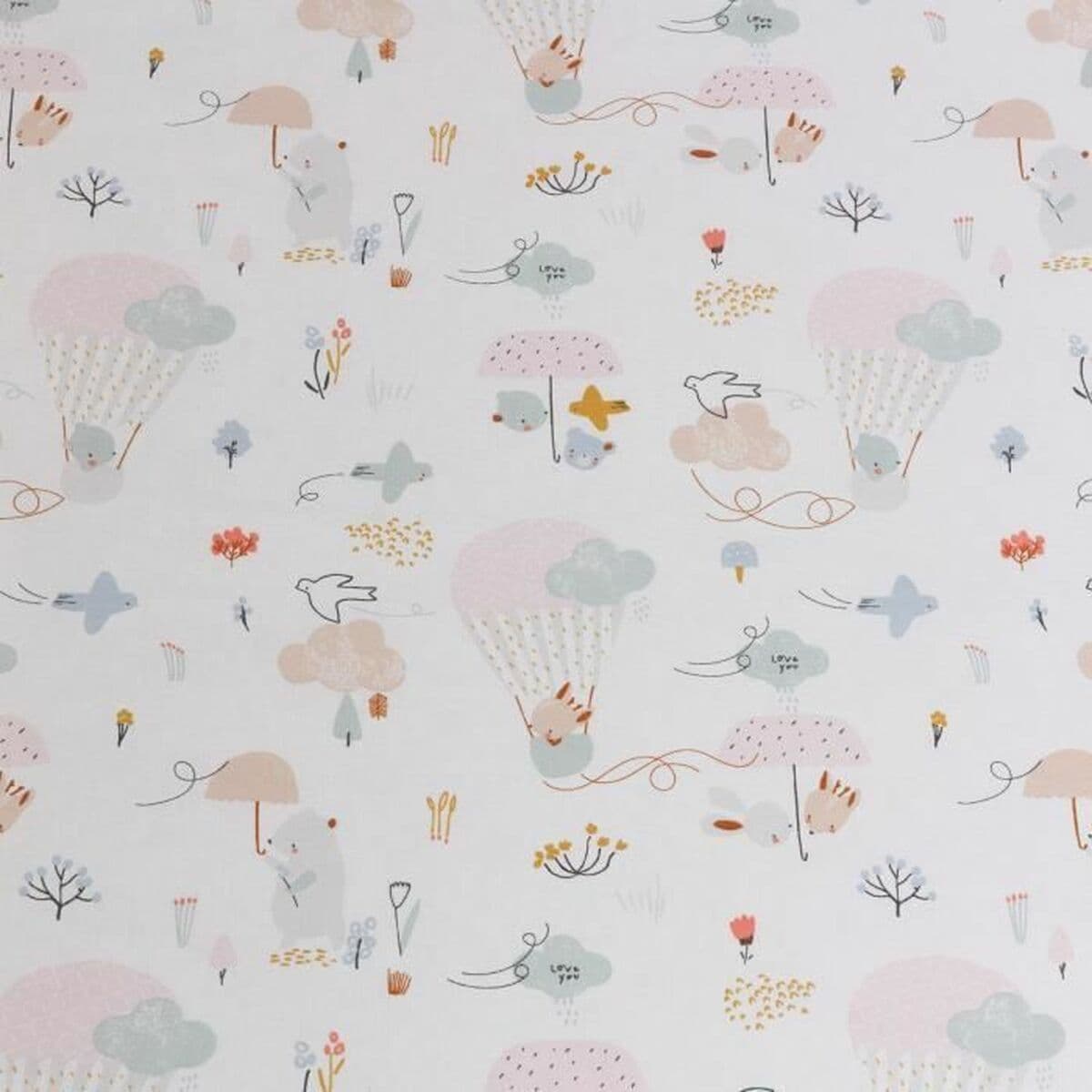 Spjälsängsmadrass Tineo Balloons 120 x 60 x 4 cm - Image 5