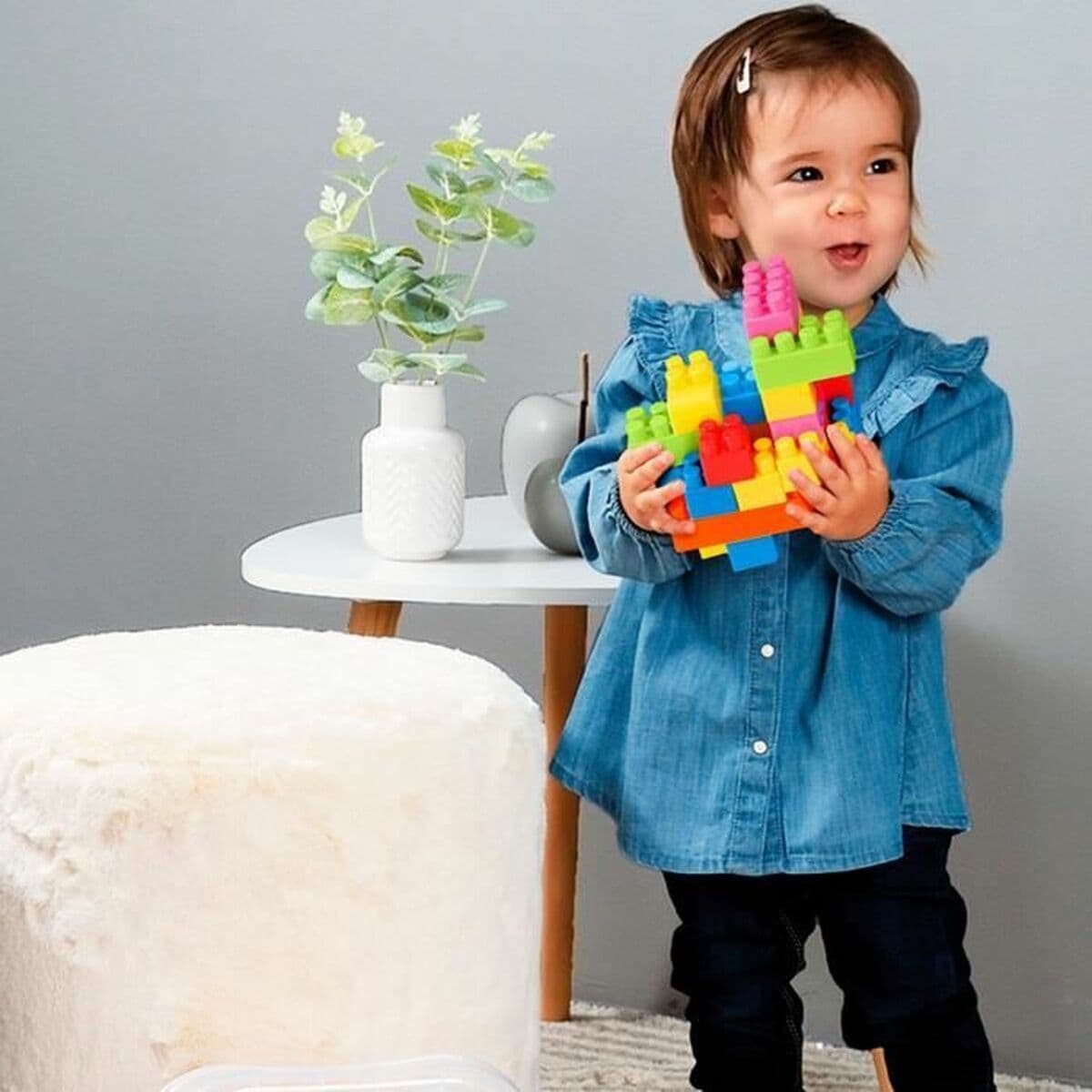 Plăci de Construcții Ecoiffier Abrick Multicolor 120 Piese   - Image 2