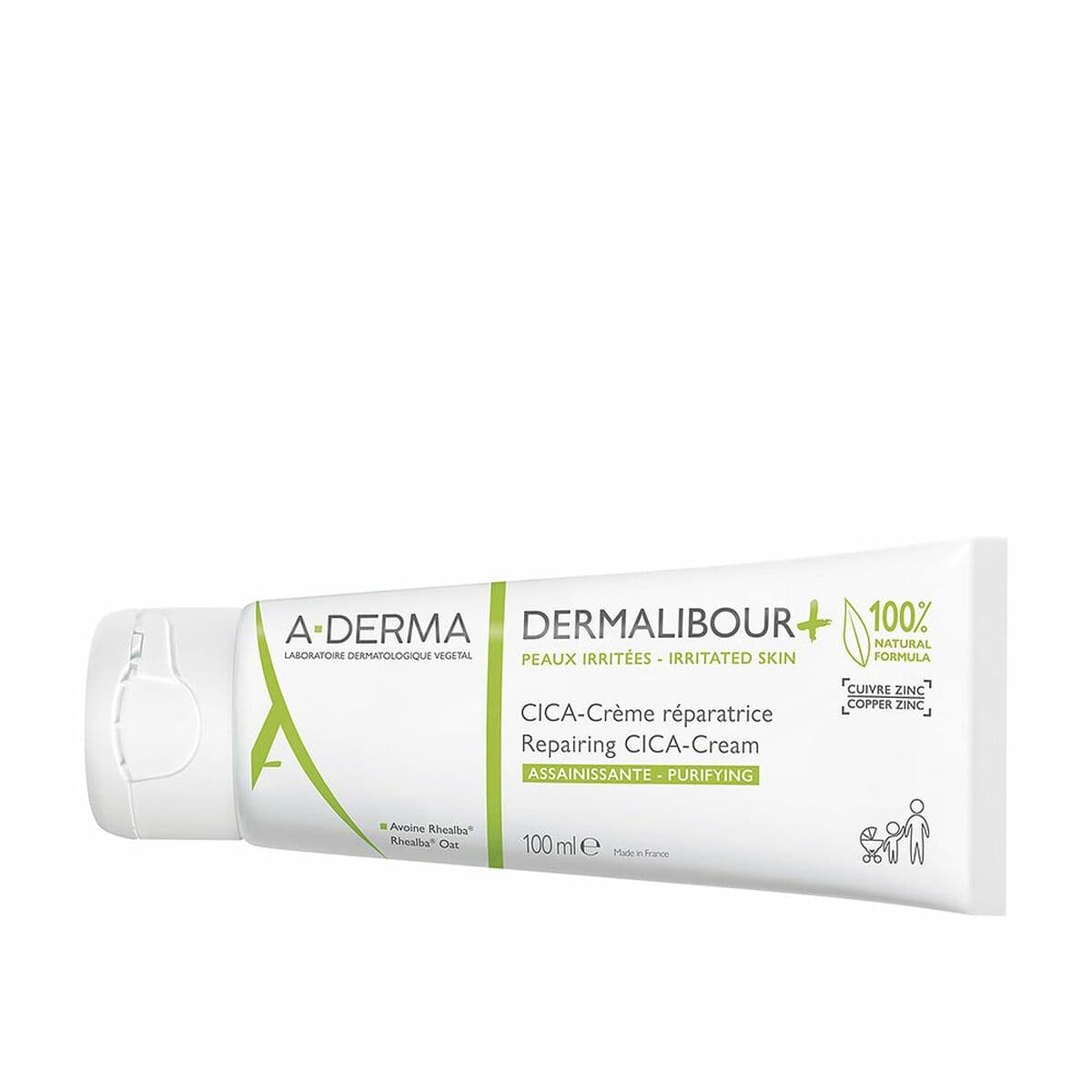 Crema Protectora de Pañal A-Derma Dermalibour+ Cica 100 ml