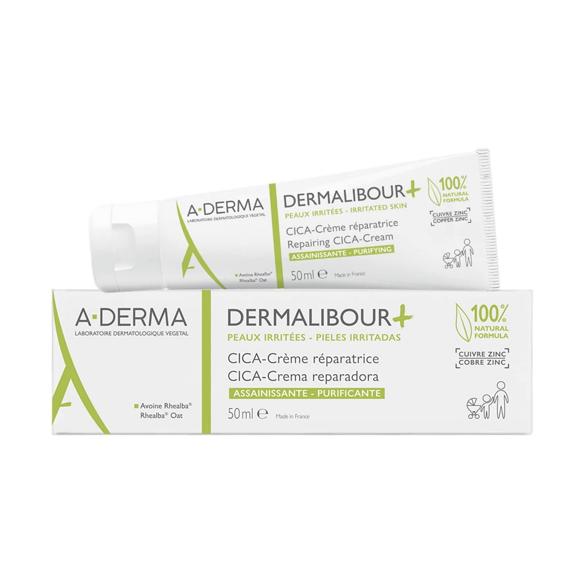 Crema Reparadora para Bebés A-Derma Derma E 50 ml - Image 2