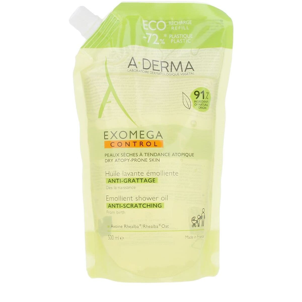Duschöl A-Derma EXOMEGA CONTROL 500 ml