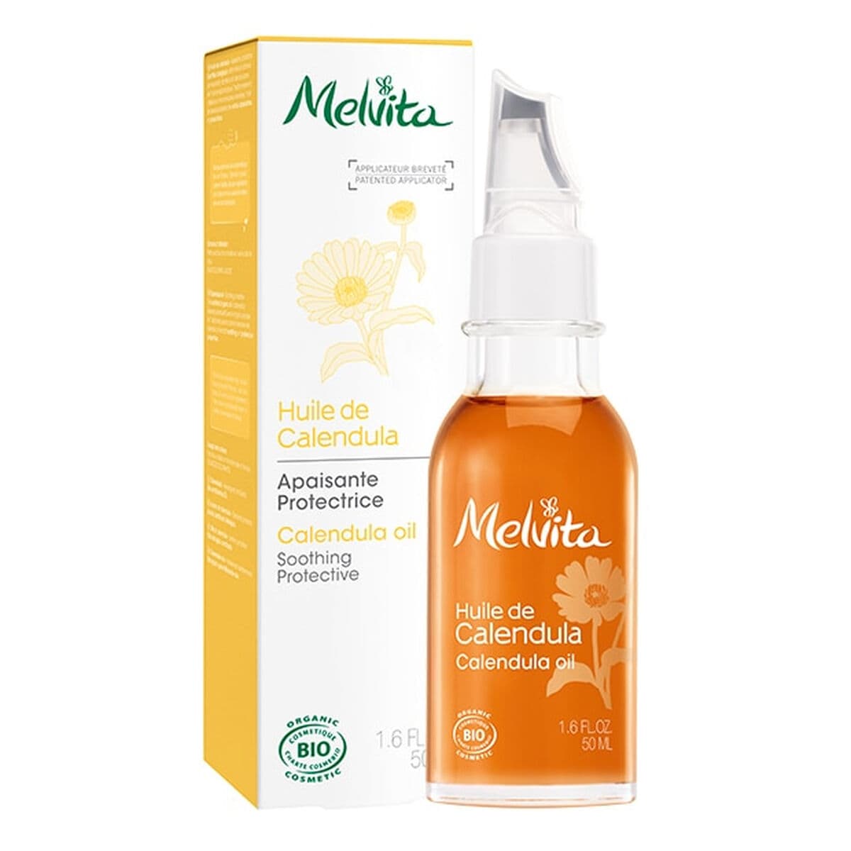 Huile visage Melvita HUILES DE BEAUTE 50 ml Calendula - Image 2
