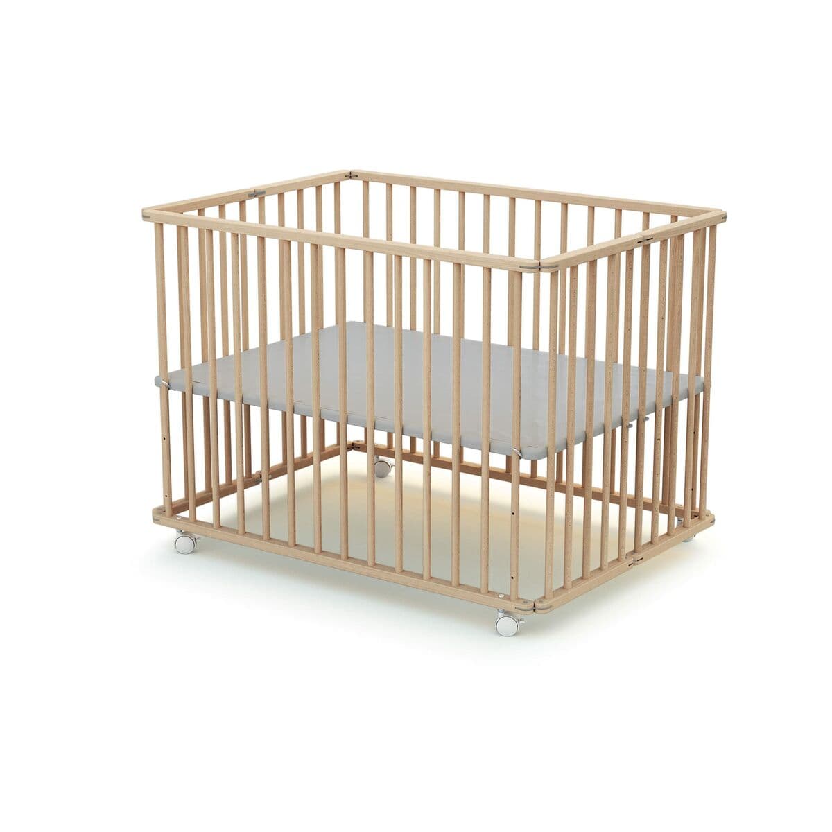 Parque de juegos WEBABY Beige 70 x 100 cm - Image 8